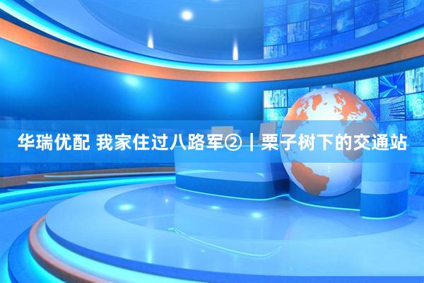 华瑞优配 我家住过八路军②｜栗子树下的交通站